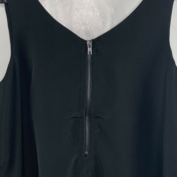 Line & Dot Black Metal Chain Tank Blouse NWOT Sz S - Picture 5 of 7